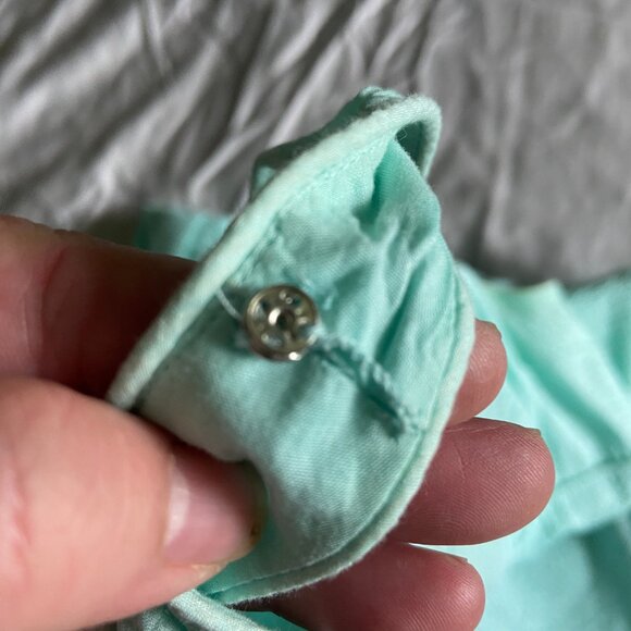 Turquoise J. Crew Sundress Size 2 Breakfast at Tiffany's, Old Money, Feminine - Picture 8 of 10